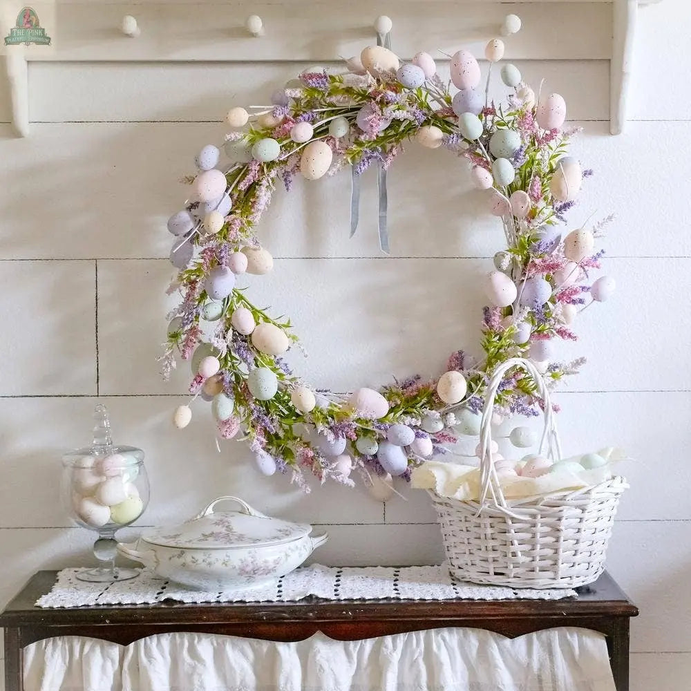 Pastel  Easter Egg Garlands (Case is 3) Factory Direct Craft