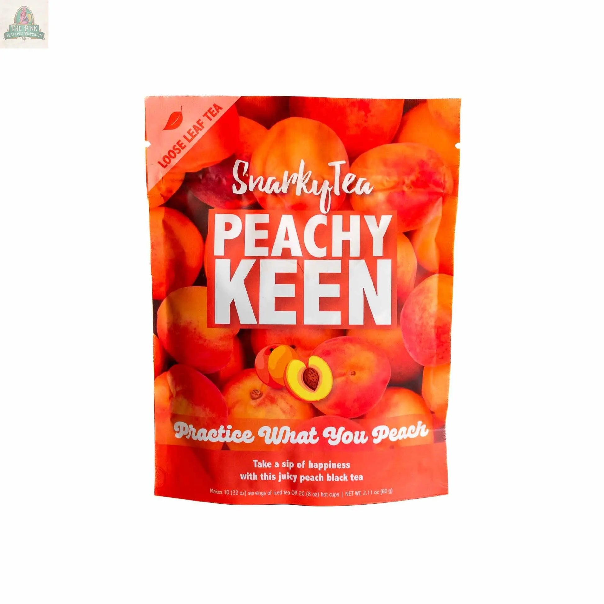 Peachy Keen - Fruity Black Tea Snarky Tea