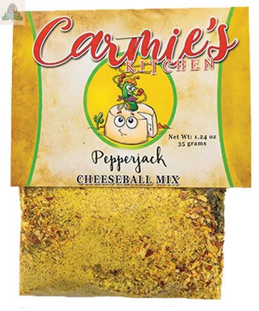 Pepper Jack Appetizer Cheeseball Carmie's Kitchen