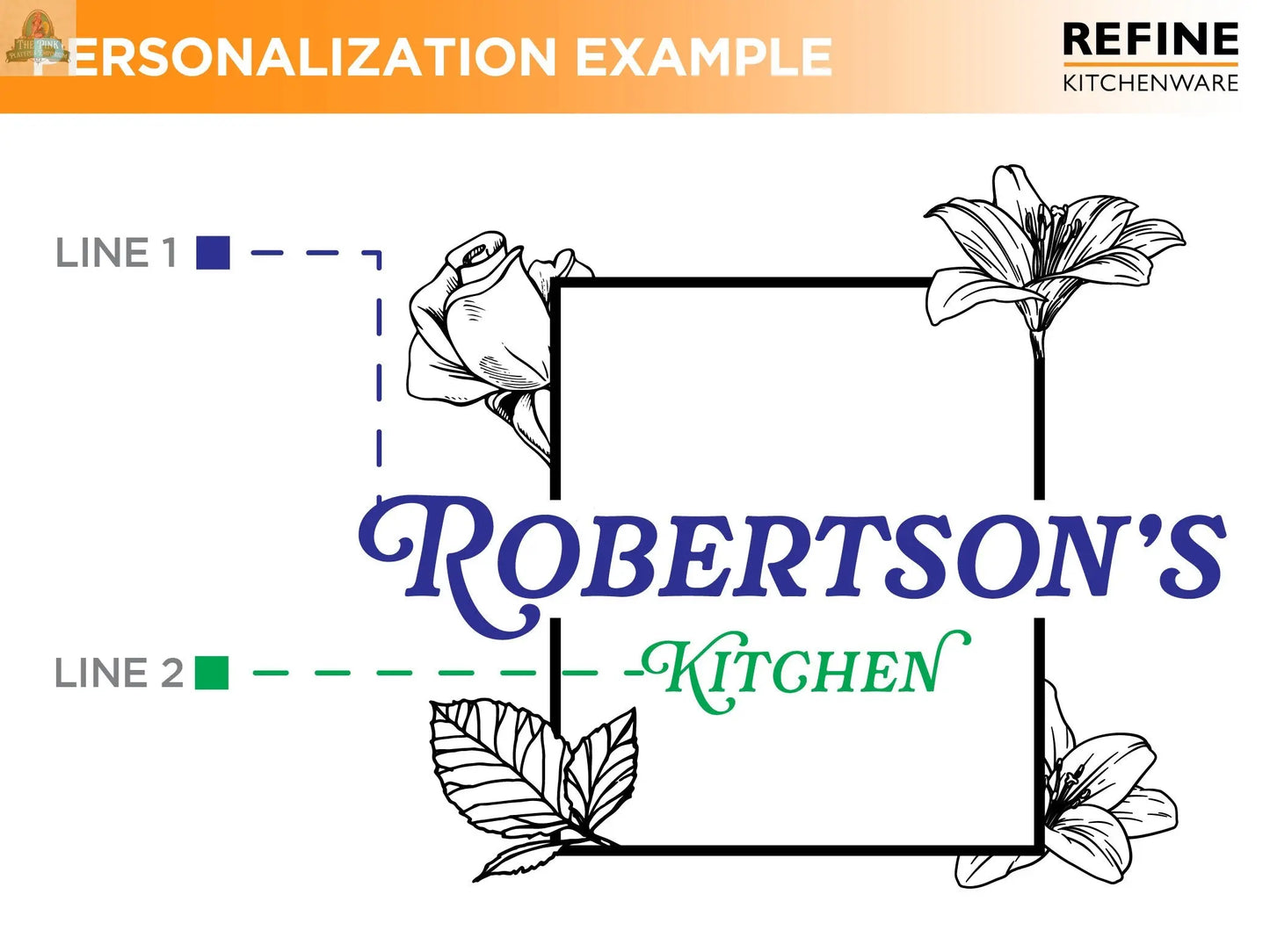 Personalized Gift for Mom, Personalized Cutting Board, Custom Engraved Mother's Day, Mother's Day Cutting Board,  Last Name Board, USA Made Pink Platypus Emporium