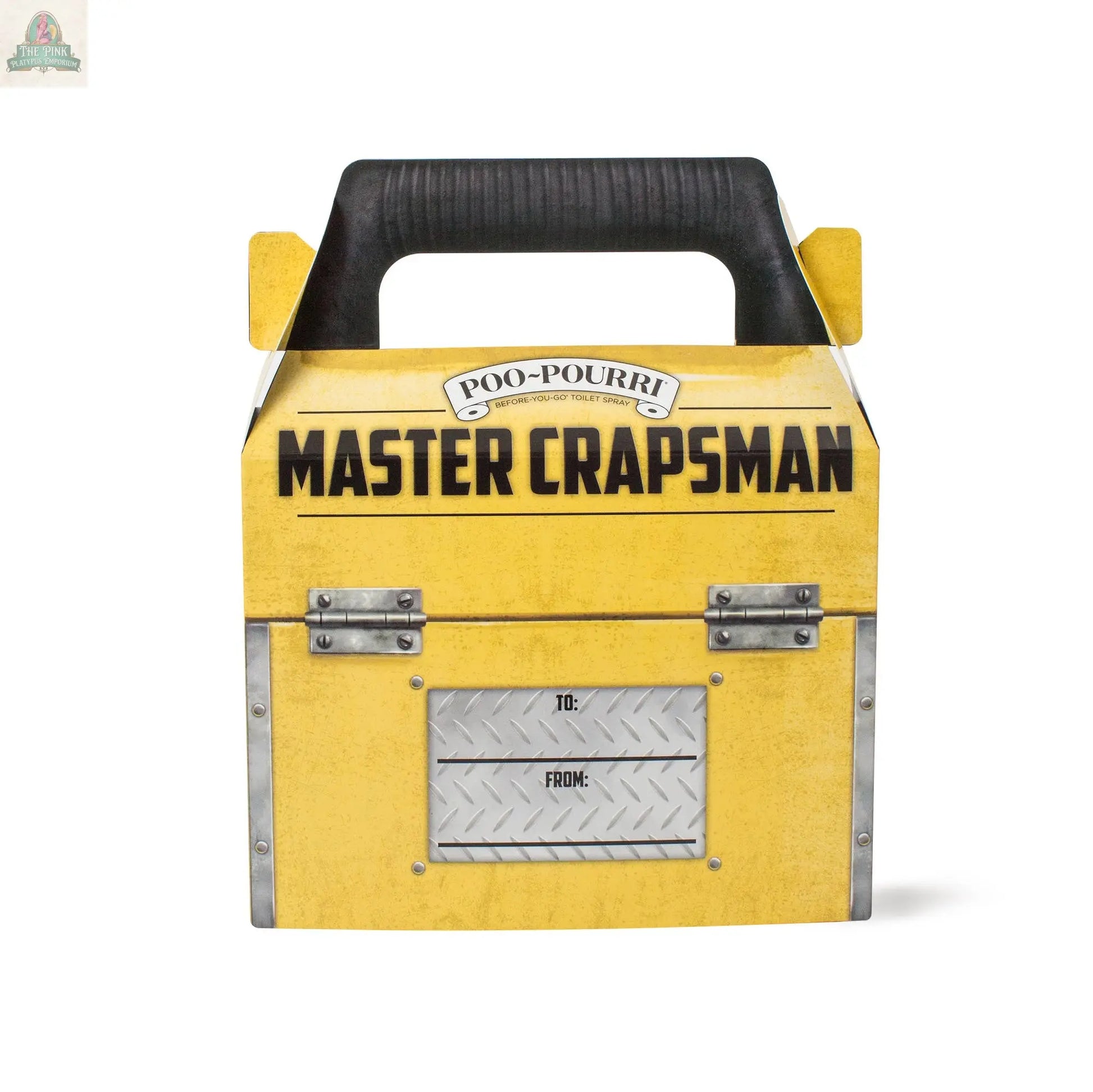 Poo~Pourri Master Crapsman Gift Set 2 pack 2 oz Pink Platypus Emporium