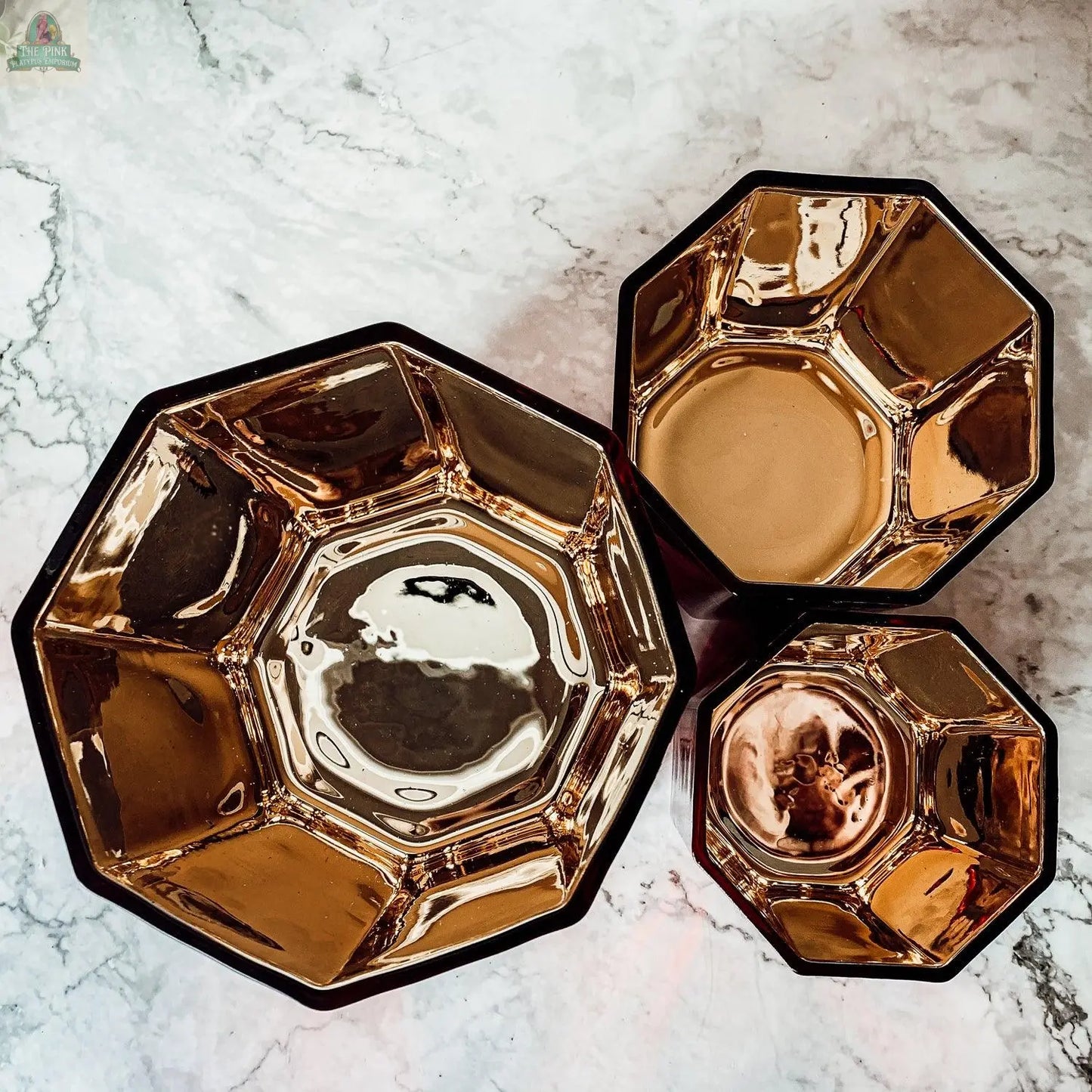 Red Candle Vase Pink Platypus Emporium