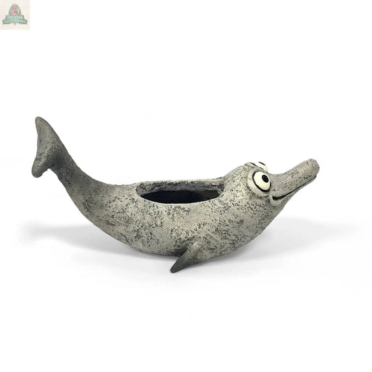 Rollie Dolphin Blobhouse Planter Pink Platypus Emporium