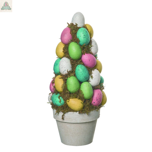 SALE Foam 14" Easter Egg Table Tree Transpac