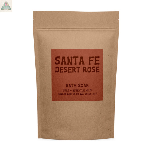 Santa Fe Desert Rose Bath Soak | Epsom Salt & Oils: 5 oz Pink Platypus Emporium
