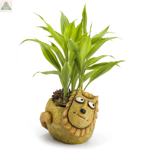 Simba the Lion Blobhouse Planter Pink Platypus Emporium
