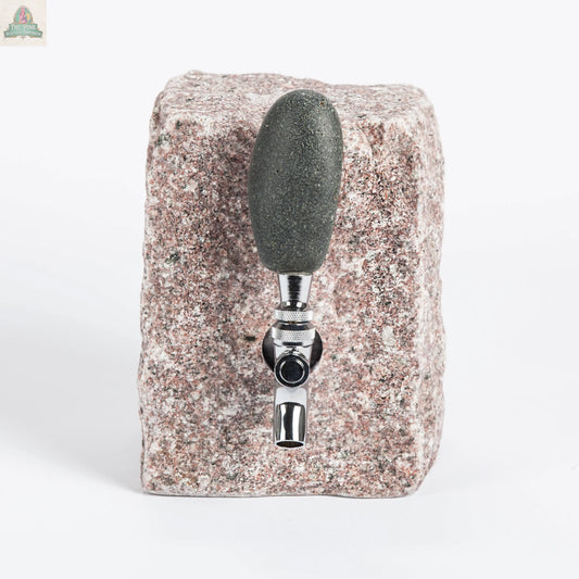 Stone Drink Dispenser: Pink / Chrome Pink Platypus Emporium