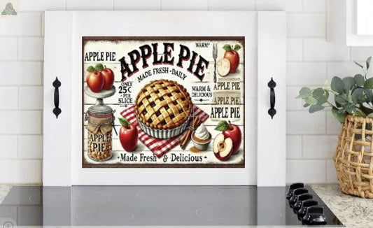 Stove Top/ Stove Top Cover Farm Fresh Milk (Copy) Pink Platypus Emporium