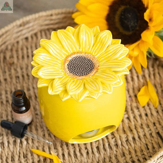 Sunflower Oil Burner and Wax Warmer Pink Platypus Emporium
