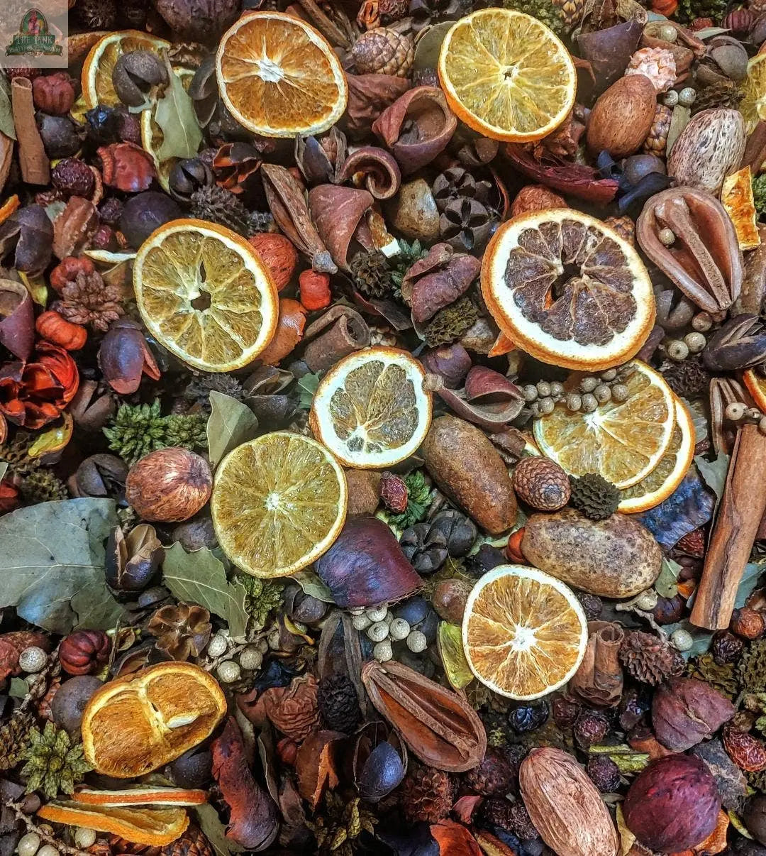 Sweet Orange Handcrafted Potpourri. : 5 cup Pink Platypus Emporium