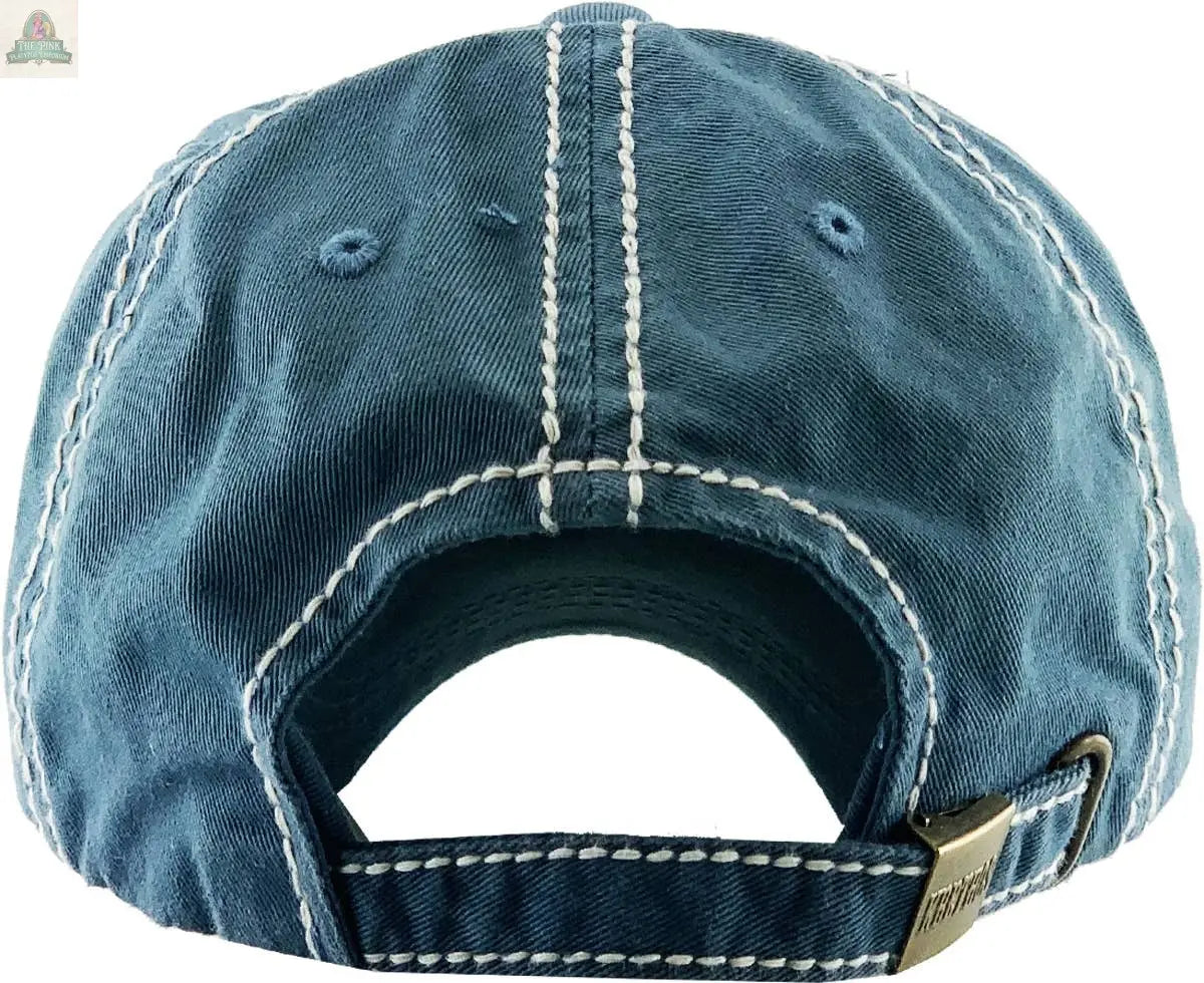 TACOS AND CERVEZAS Vintage Ballcap: BLK KBETHOS
