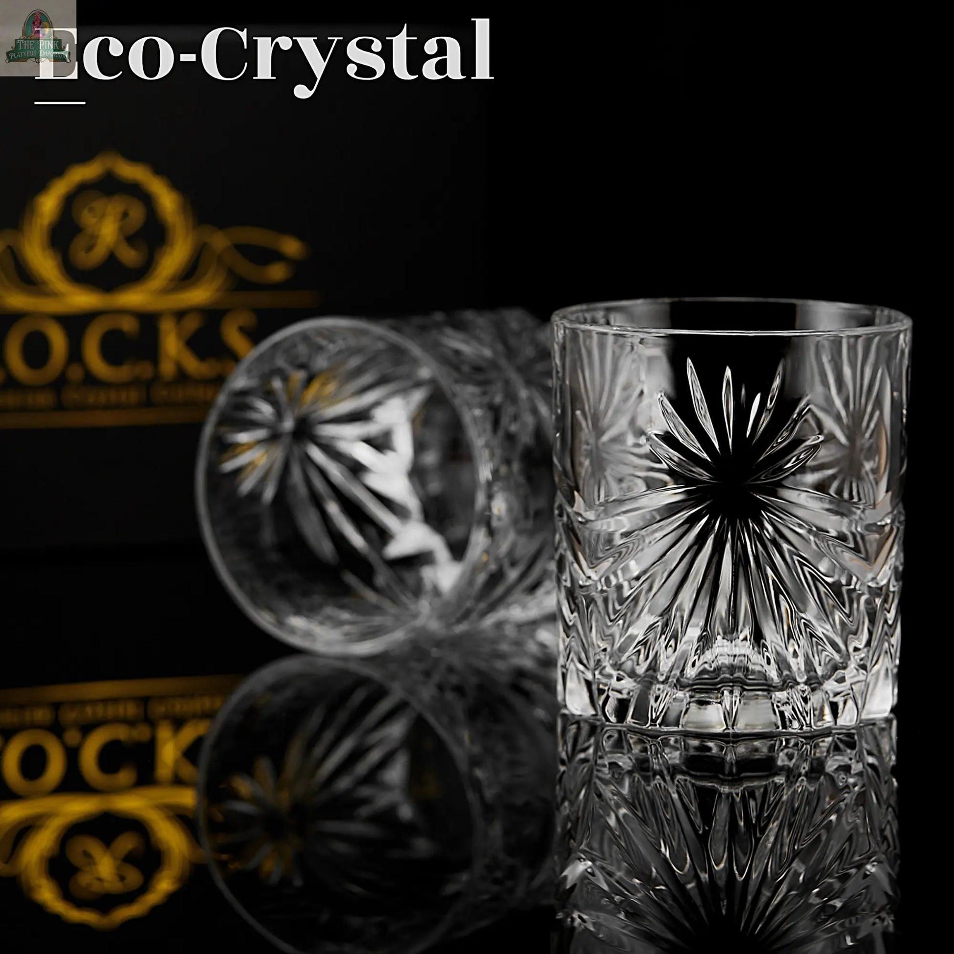 The Privilege Collection - Soleil Whiskey Glass Edition ROCKS Whiskey Chilling Stones