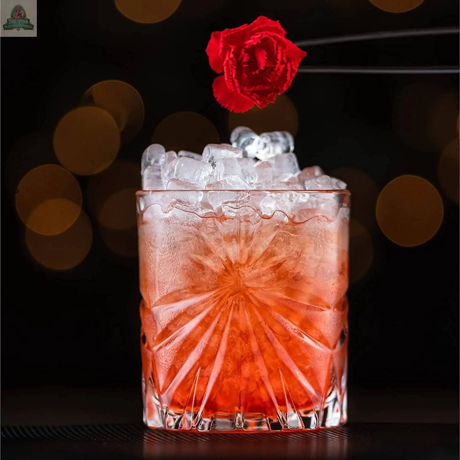 The Privilege Collection - Soleil Whiskey Glass Edition ROCKS Whiskey Chilling Stones