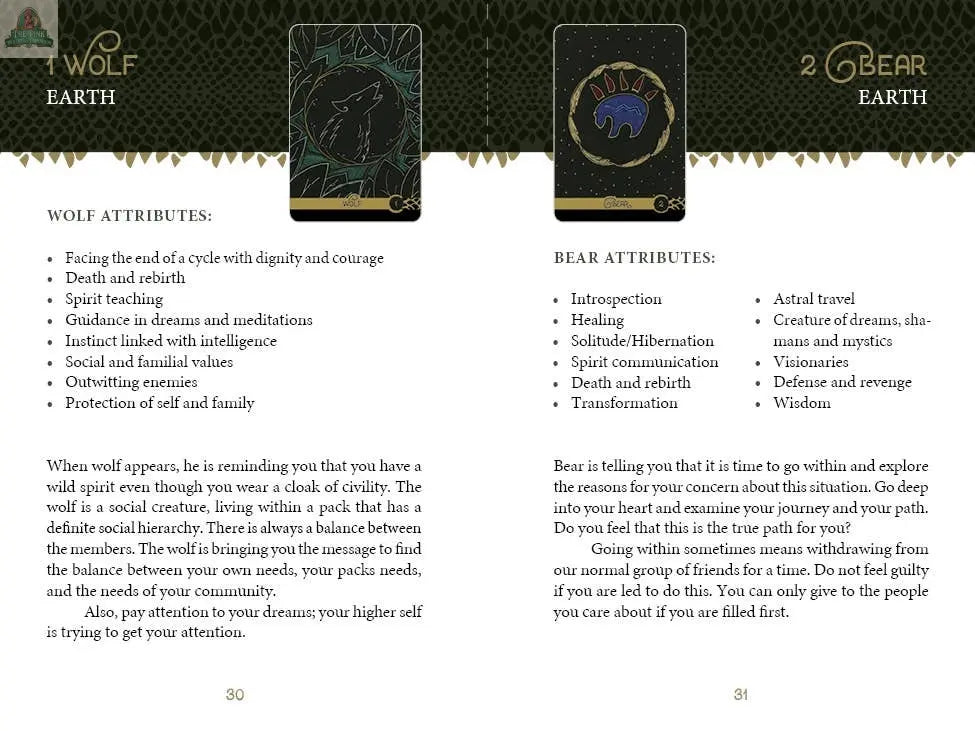 The Wild Elemental Oracle REDFeather