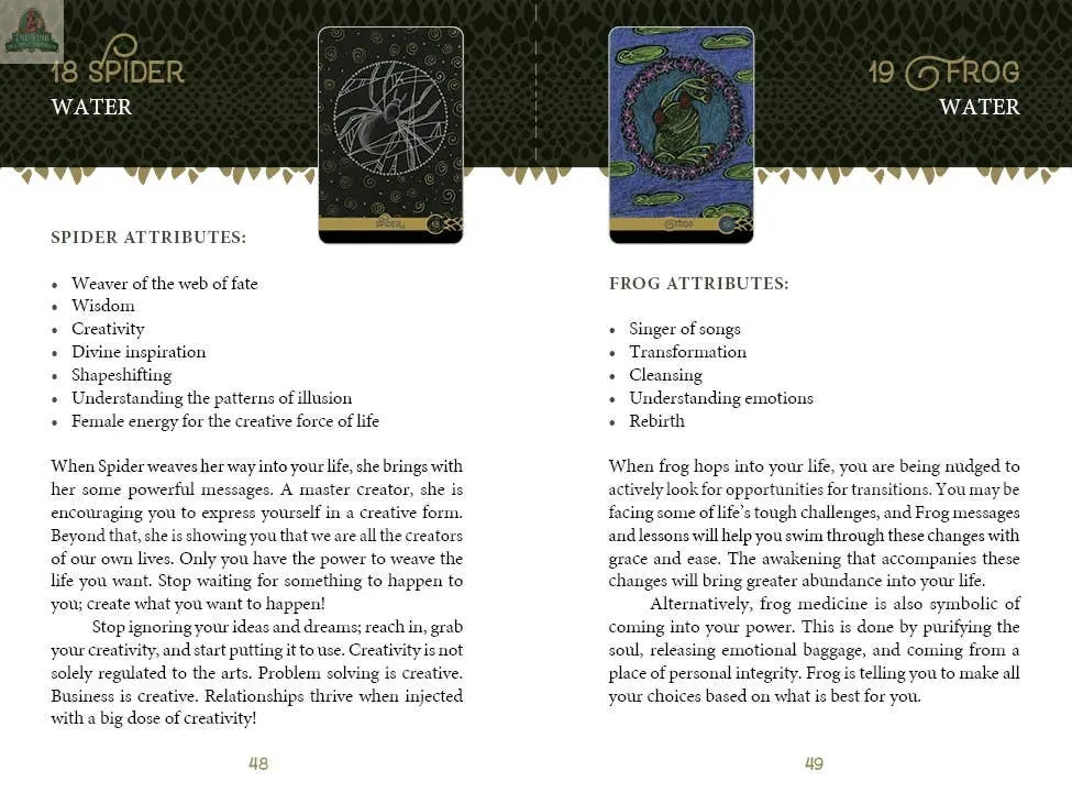 The Wild Elemental Oracle REDFeather