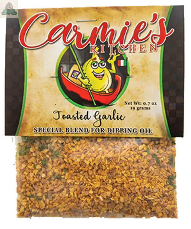 Toasted Garlic Dipping Oil Seasoning Carmie's Kitchen