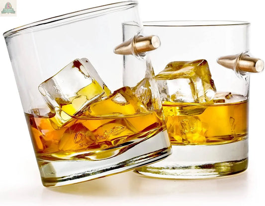 Unique Whiskey Glass Cool Drinking Glasses 12 oz Pink Platypus Emporium