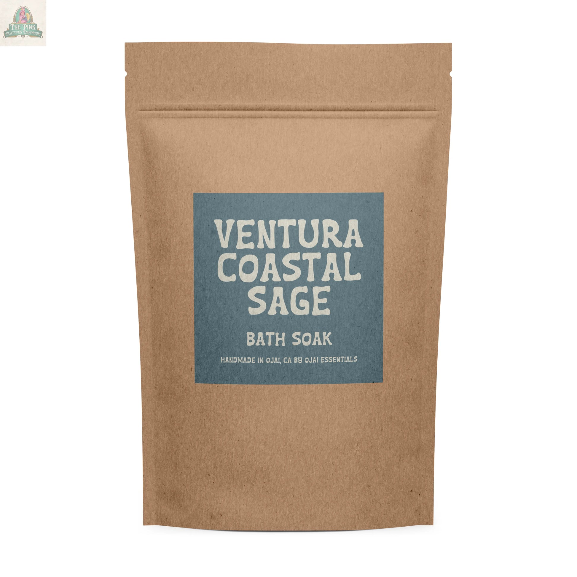 Ventura Coastal Sage Bath Soak | Epsom Salt & Oils: 5 oz Pink Platypus Emporium