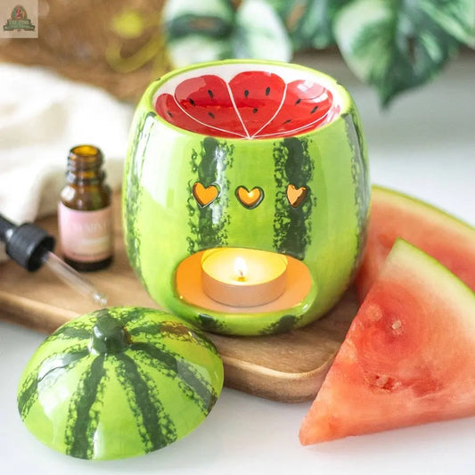 Watermelon Oil Burner and Wax Warmer Pink Platypus Emporium