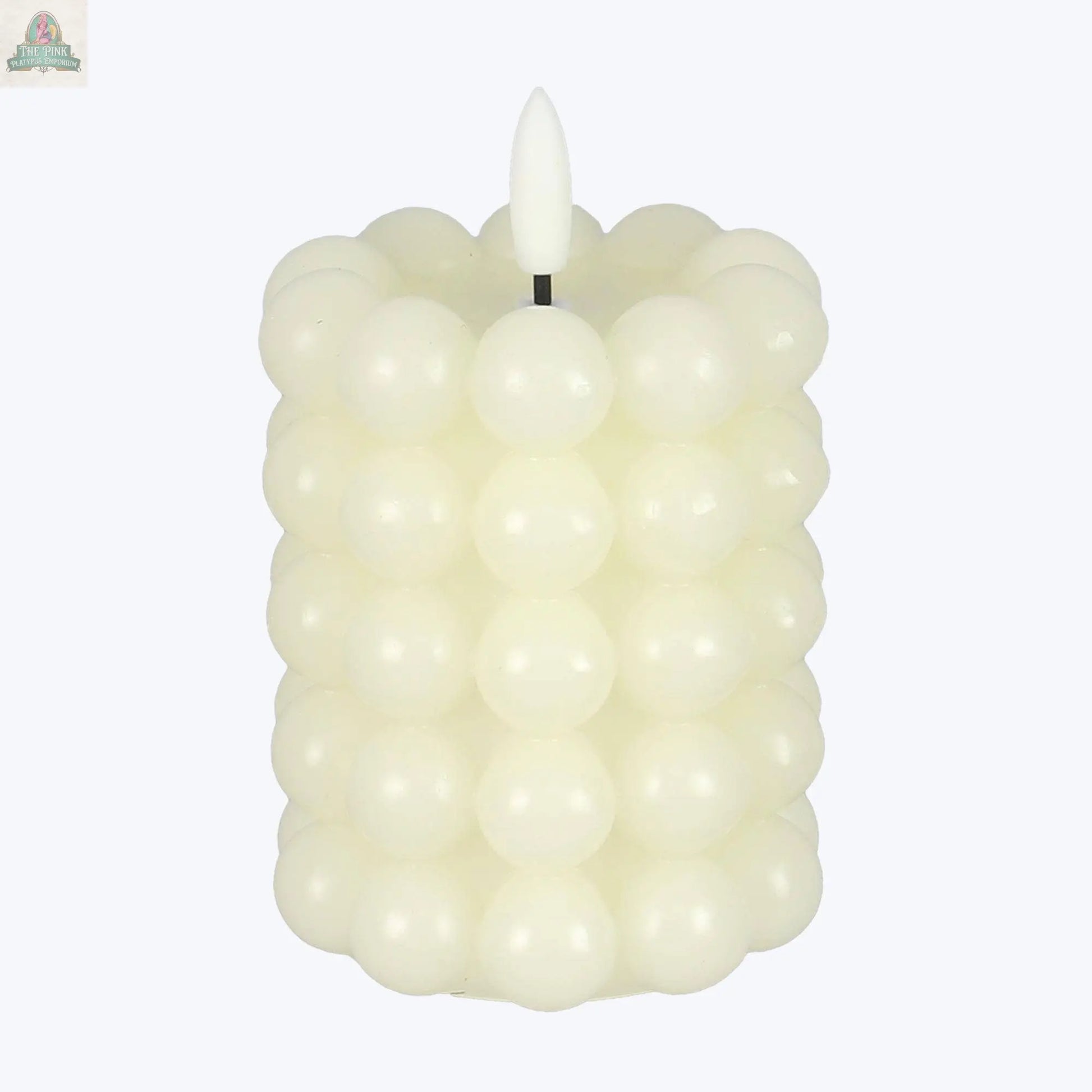 Wax LED Flickering Candle,Need CR2032 batteries(SKU#: 14586) Pink Platypus Emporium