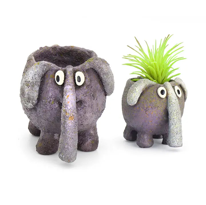 Baby Elephant, Dinky, Mini Blobhouse Planter
