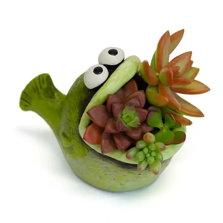 Bubba the Bass Blobhouse Planter