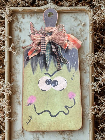 Halloween Frankenstein Decorative Cutting Board