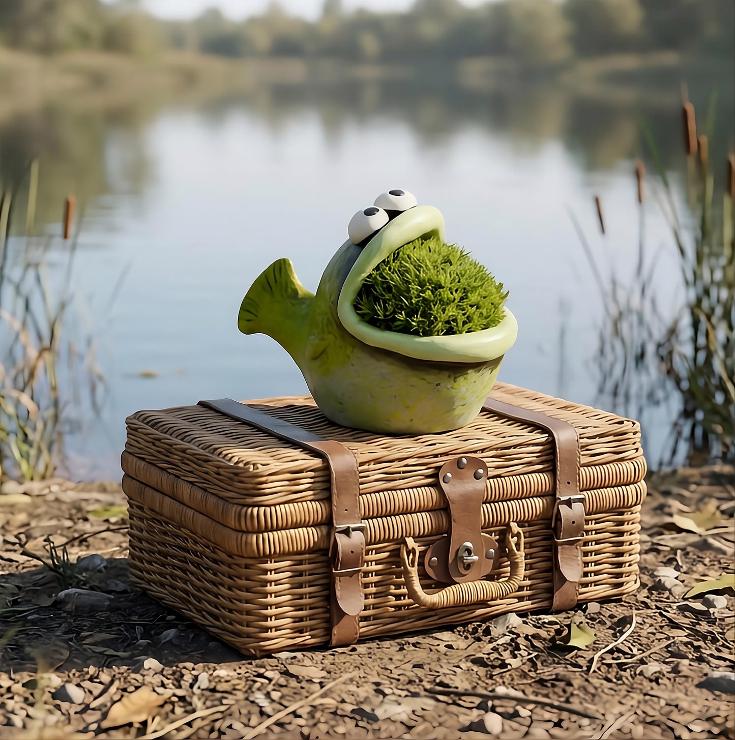 Bubba the Bass Blobhouse Planter