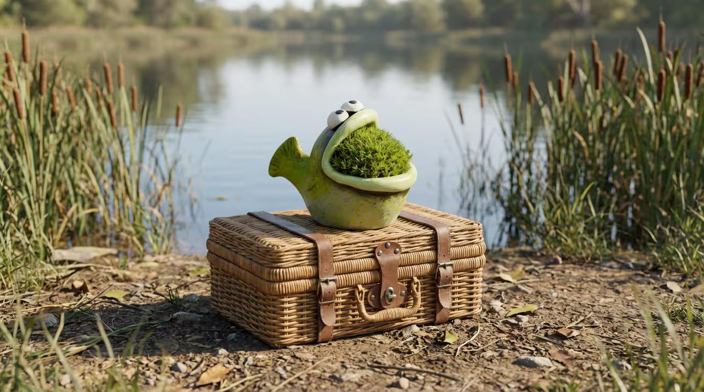 Bubba the Bass Blobhouse Planter