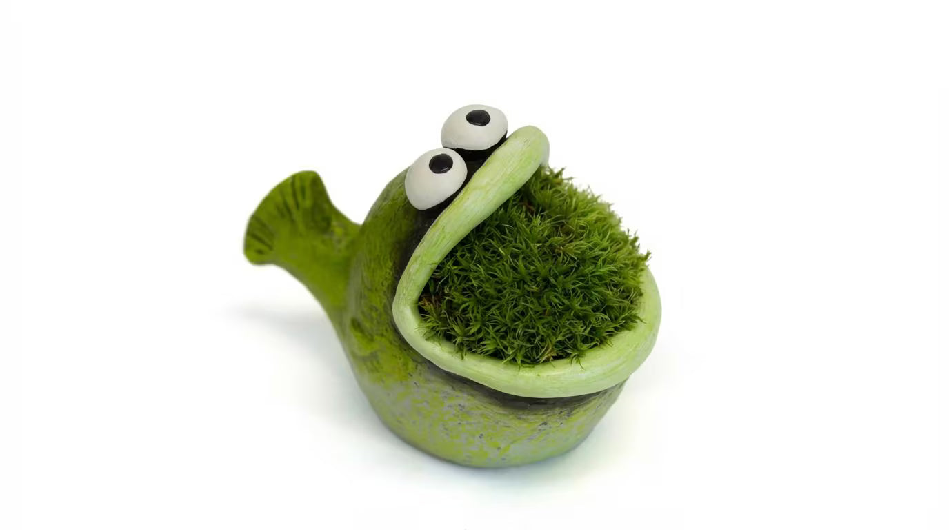 Bubba the Bass Blobhouse Planter