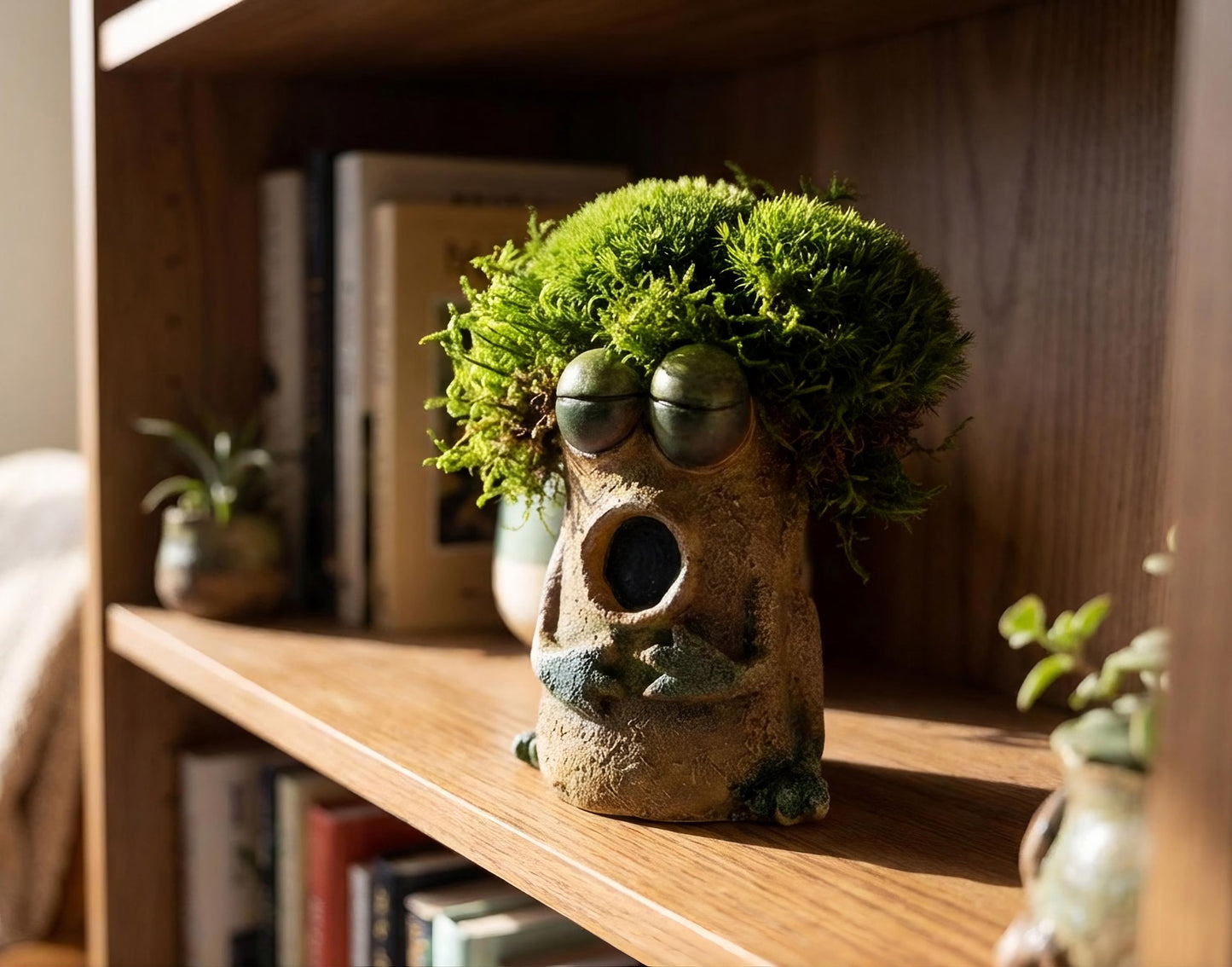 Baby Singing Frog Planter