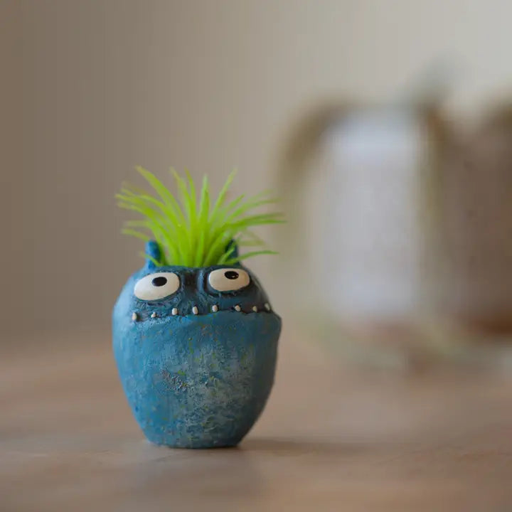 Bloomies Murphy Blobhouse Planter - Blue