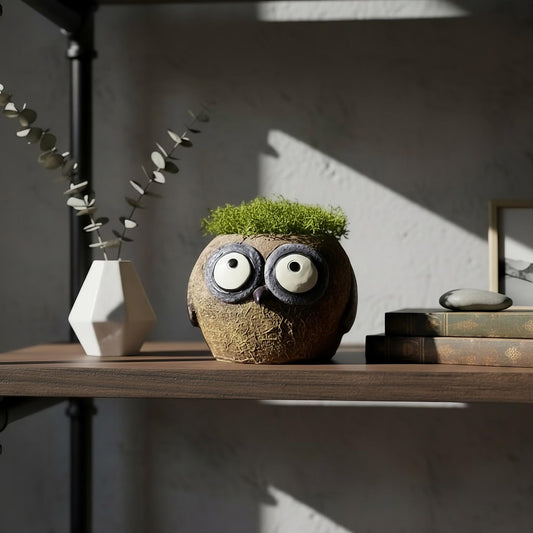 Olive the Owl Blobhouse Planter