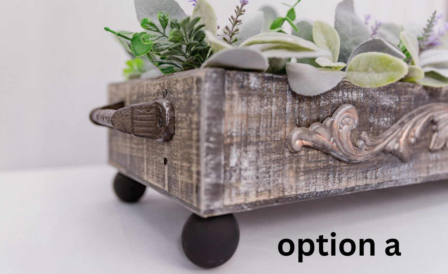 Shabby Chic Boho Table Riser | Reclaimed Barnwood Centerpiece