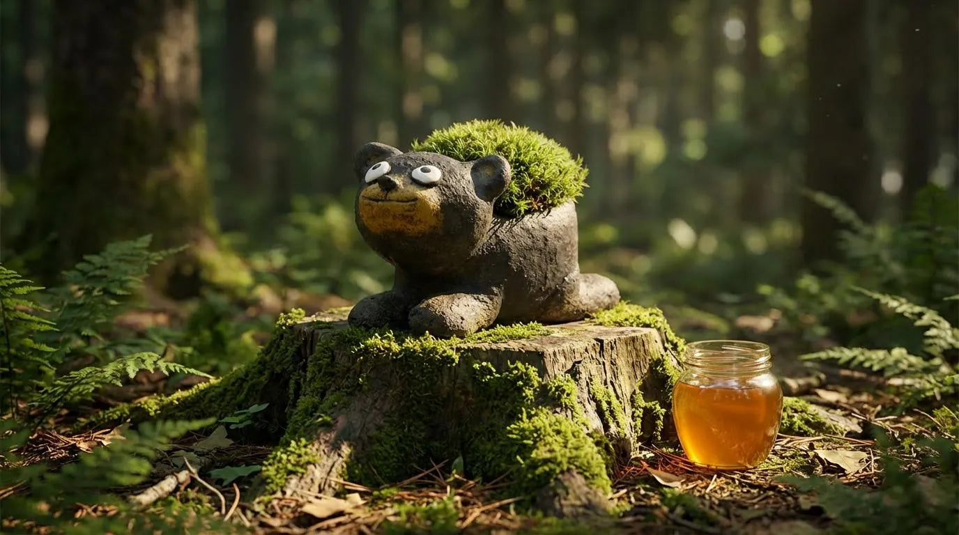 Paddy the Black Bear Cub – Blobhouse Planter