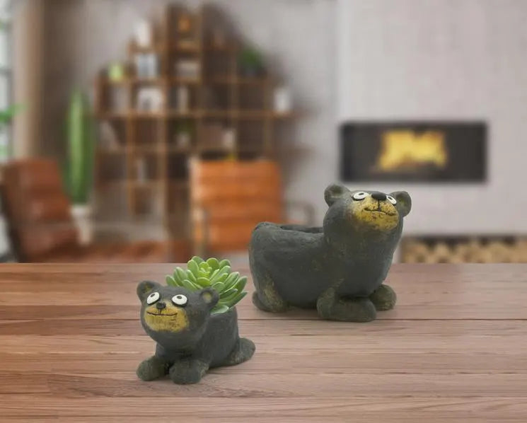 Paddy the Black Bear Cub – Blobhouse Planter