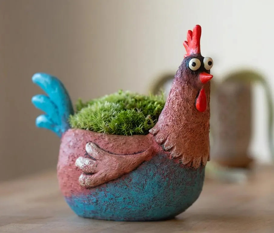 Wilbur the Rooster Blobhouse Planter