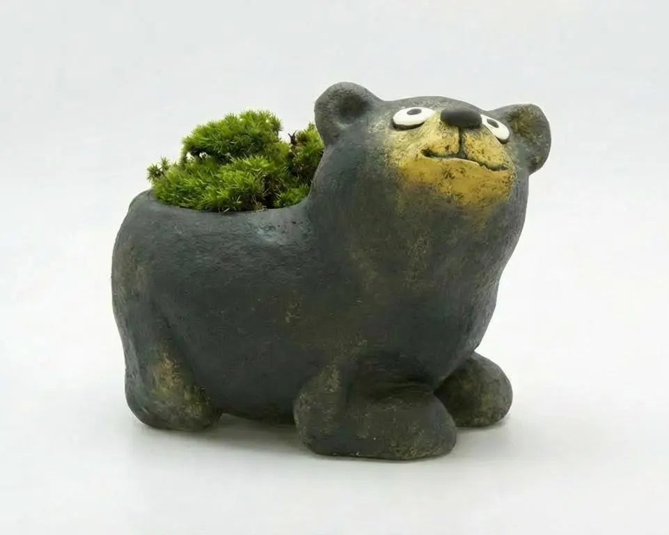 Yona Black Bear Blobhouse Planter